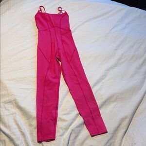 L*Space Vibrant Pink Jumpsuit